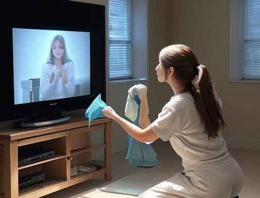 Cara Optimal Membersihkan Layar TV untuk Tetap Jernih